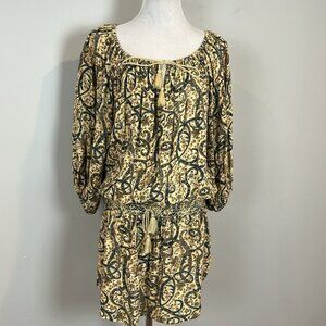 Ralph Lauren Denim & Supply Women's Dress Size Medium Blouson Tunic Long Sleeve